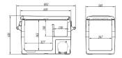 GLACIÈRE A COMPRESSION 40 Litres, 12V / 24V / 230V - CARBEST