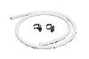 TUYAU GAZ UNIVERSEL - SORTIE TETINE 1.5m NF avec 2 colliers