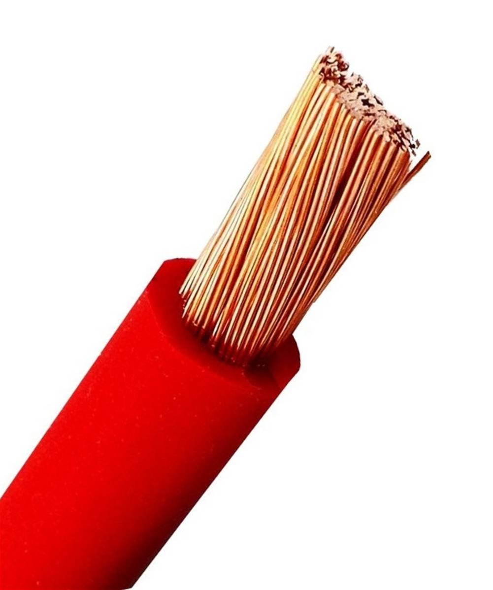 5 m Cable souple rouge 10mm2 multibrin pour cablage des systèmes  énergétiques : : Jardin