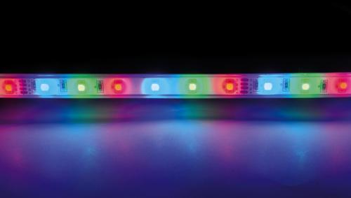 BANDE LEDS A COLLER IP68 - RGB MULTICOLORE - ROULEAU DE 5m