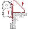 ADAPTATEUR T pour Fiamma F45S/F45TiL/ZIP