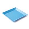 ASSIETTE A DESSERT CARREE 19CM MELAMINE PLASTOREX - BLEUE