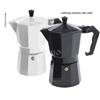 CAFETIERE ITALIENNE NERO 6 TASSES NOIRE 