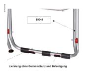 STRUCTURE DE SUPPORT INFERIEUR CARRY BIKE VW T5