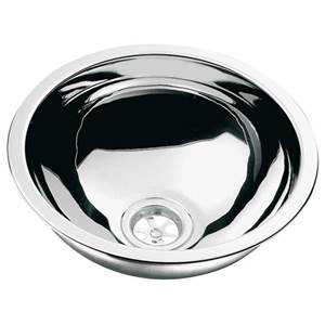 ÉVIER ROND EN INOX CAN LA1410 - DIAM. Ø26 cm x H 12cm