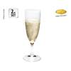 LOT DE 2 FLUTES A CHAMPAGNE SAN ESTELLA - 16cl