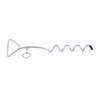 PIQUET D'ATTACHE EN TIRE-BOUCHON 40CM