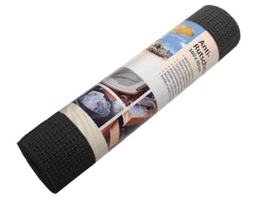 TAPIS ANTI-DERAPANT NOIR 30 X 360cm