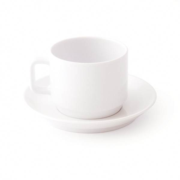 TASSE A CAFE MELAMINE PLASTOREX BLANCHE