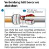 TUYAU RIGIDE SPEEDFIT - BLANC - Ø15 mm - 2 MÈTRES (2x1m)
