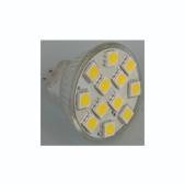 AMPOULE 12 LED MR11 30mm 2.4W 120 Lumen - Blanc Chaud