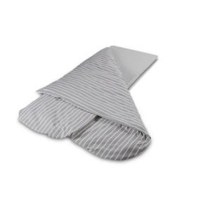 LIT TOUT FAIT DUVALAY 77 x 190 x 2,5 cm - GRIS RAYE