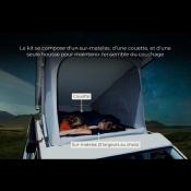 COUCHAGE SPECIAL TOIT RELEVABLE ROOFVAN DUVALAY 120 x 190 x 4 cm