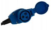 TOURET RALLONGE ELECTRIQUE 25M - CEE MALE et 1 Schuko/1 CEE femelle