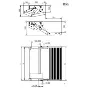 MARCHEPIED MOTORISE 12V THULE SINGLE STEP V10 - 550mm 