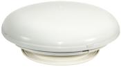 CHAMPIGNON AERATEUR PERMANENT PLASTIQUE BLANC Ø200 mm AVEC GRILLE INTERIEURE