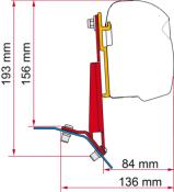 ADAPTATEUR Kit F35pro et F45, Ford Transit Custom - DeepBlack - L1/L2 