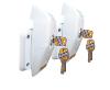 HEOSafe VAN SECURITY 1760 - LOT 2 VERROUS EXTERIEURS coloris BLANC