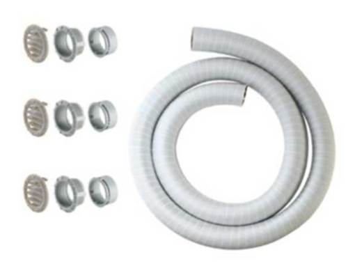 KIT INSTALLATION SAPHIR EASYSET pour SAPHIR COMPACT & COMFORT - GRIS