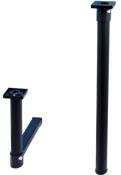 PIED DE TABLE PLIANT MILIEU 675/315mm NOIR BLACK