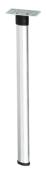 PIED DE TABLE PLIANT HAUT OVAL 675mm ARGENT