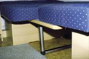 PIED DE TABLE ARTICULATION CENTRALE - PLIANT 310/740mm