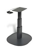 PIED DE TABLE TELESCOPIQUE 310-670mm, PLATEAU FIXE + PIED A POSER CATCH HPG