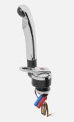 ROBINET MITIGEUR CHROME/NOIR POUR EVIER SMEV SÉRIE 8000