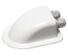 PASSE-TOIT BLANC DOUBLE POUR 2 CABLES SOLAIRES