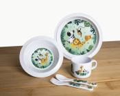 COFFRET ENFANT MELAMINE 5 PIECES SAFARI