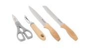Ensemble de couteaux, ciseaux et plucheur  4 pices - OUTWELL