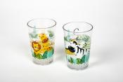 LOT DE 2 VERRES 25cl en SAN DECOR SAFARI