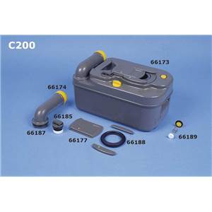 BRAS DE VIDANGE POUR CASSETTE C2/C3/C4/C200/C250/C260