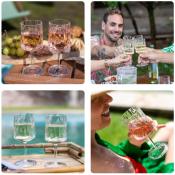 2 VERRES A VIN 200ml KOZIOL CLUB N°9 - 100% RECYCLABLE