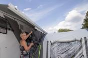 AUVENT INDEPENDANT GONFLABLE TOUR BREEZE AIR L - 310x290+90cm hauteur 250-280cm 