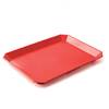 PLATEAU PETIT DEJEUNER PLASTOREX 40X30CM ROUGE