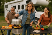 BARBECUE A BRIQUETTE COBB Premier Air Deluxe