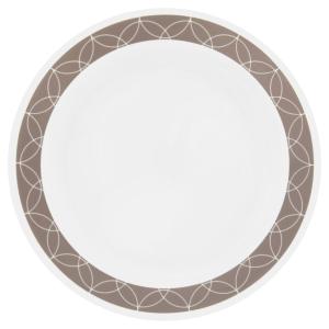 ASSIETTE RONDE 17 CM CORELLE - SAND SKETCH