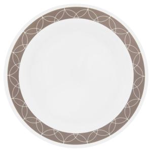 ASSIETTE RONDE 17 CM CORELLE - SAND SKETCH