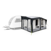 AUVENT GONFLABLE DOMETIC KAMPA CLUB AIR PRO 390 M - hauteur 265 à 295cm 