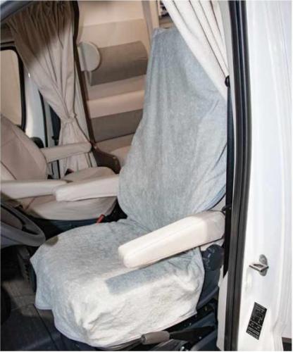 HOUSSE DE PROTECTION EPONGE GRISE HINDERMAN