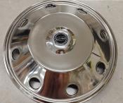 CACHES JANTES WOMO INOX 16' - SET DE4 PIECES SANS BOULONS APPARENTS