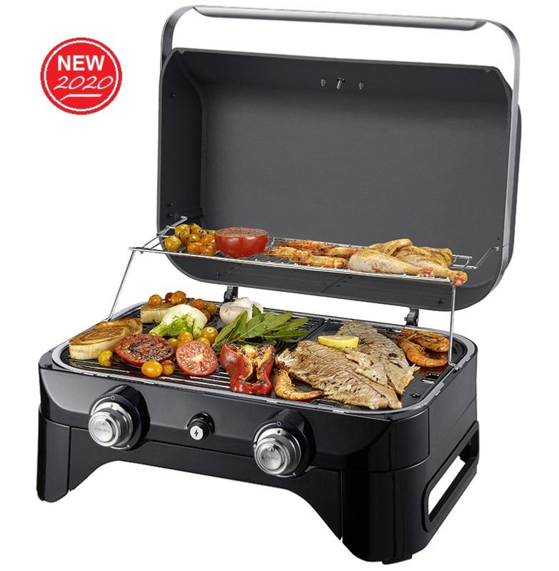 GRILL "ATTITUDE 2100 LX" 30 mbar 5kW Allum. piézo CAMPINGAZ