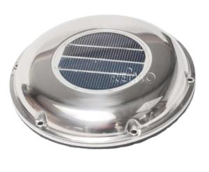AERATEUR VENTILATEUR SOLAIRE ACIER INOXYDABLE 215MM