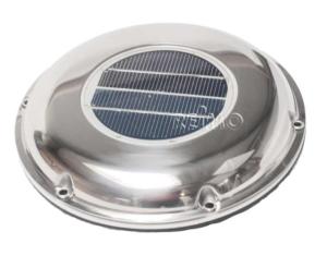 AERATEUR VENTILATEUR SOLAIRE ACIER INOXYDABLE