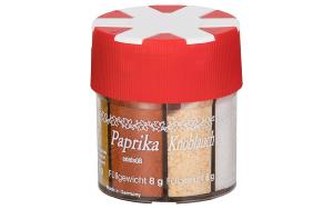 BOITE A EPICES 6 COMPARTIMENTS Sel, Curry, Granulés d'Ail, Chilli, Poivre noir, Poivre blanc