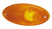 FEU DE POSITION LATERAL OVAL ORANGE HELLA
