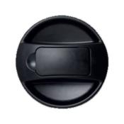 BOUCHON DE RESERVOIR NOIR AVEC CLAPET DE FERMETURE - SANS CYLINDRE