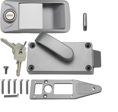 SERRURE DE PORTE METALLIQUE 156 mm x 76 mm TriMark MC 400