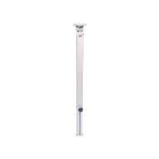 PIED DE TABLE ARTICULATION HAUTE - REGLABLE EN HAUTEUR 555-765 mm ARGENTE 